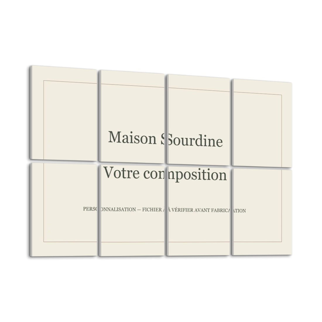 Composition personnelle — Format compact