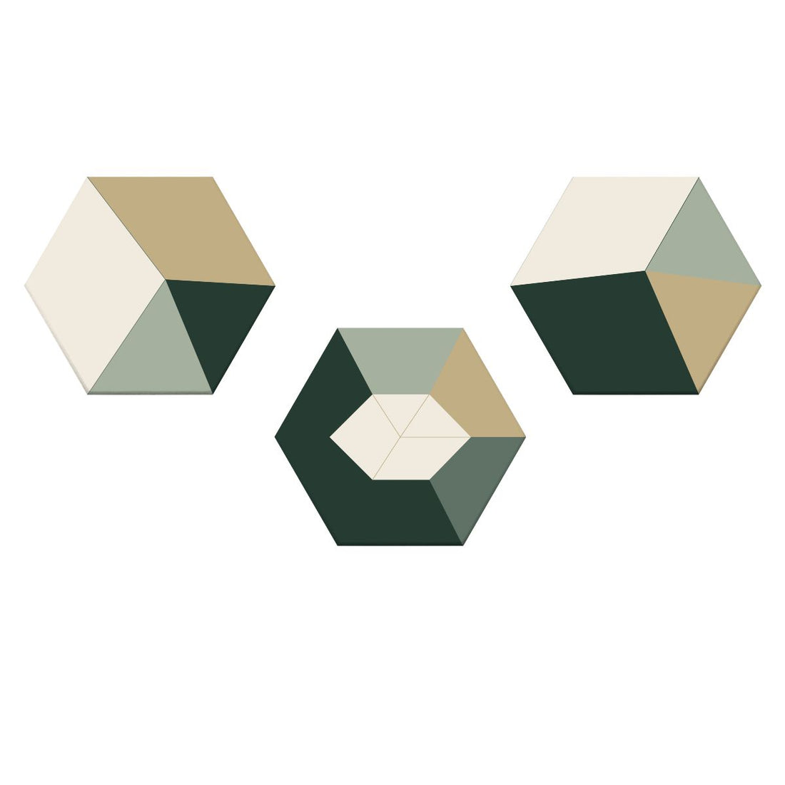 Maison Sourdine — Prisme — Trio hexagonal